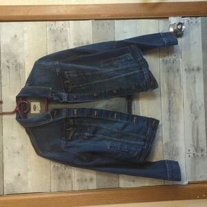 Old Navy Jean Jacket Long sleeve button up with Pockets sz Large